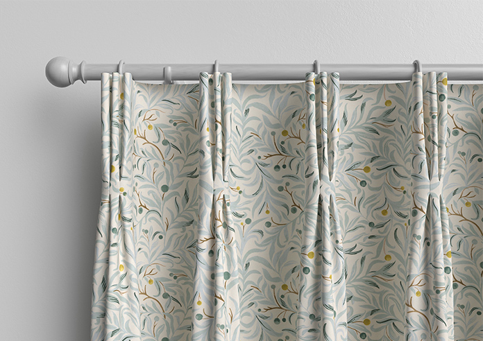 Malory, Aqua - Made to Measure Curtains - Image 11